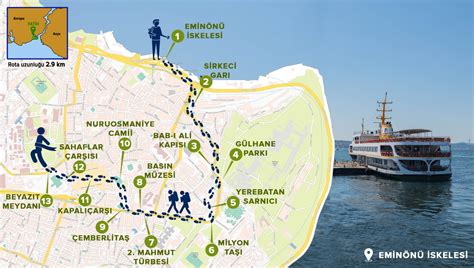 istanbul yürüyüş rotaları